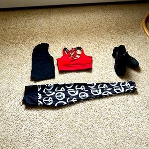 CVG size small full length reversible leggings